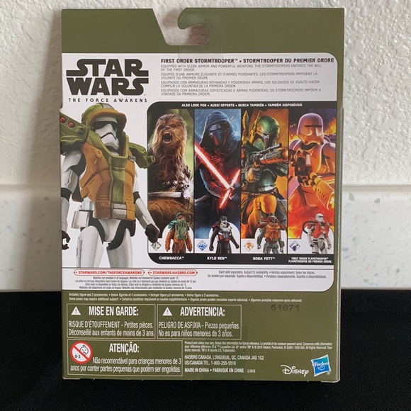 2015 Hasbro Disney Star Wars First Order Stormtrooper Action Figure - Picture 3 of 9